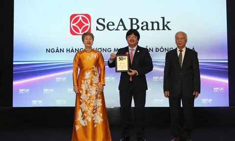 SeABank lần thứ 6 được vinh danh trong Top 50 doanh nghiệp có lợi nhuận xuất sắc nhất Việt Nam năm 2025