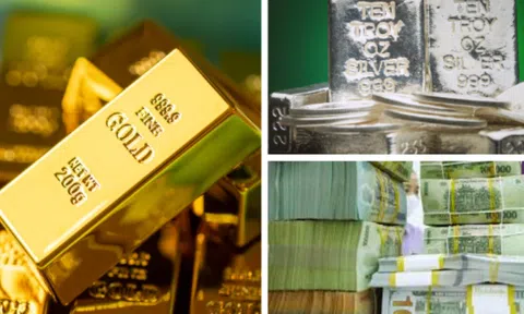 Giá vàng lùi nhẹ, giá USD tự do tăng mạnh