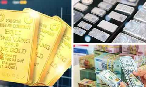 Giá vàng “đứng yên” ngày đầu tuần, đồng USD tăng nhẹ
