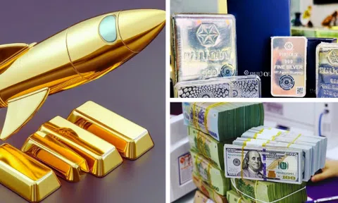 Vàng lập đỉnh mới, áp sát mốc 156 triệu đồng/lượng