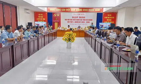 Ngày 2/10, An Giang tổ chức Đại hội Đại biểu Đảng bộ tỉnh lần thứ I, nhiệm kỳ 2025 - 2030