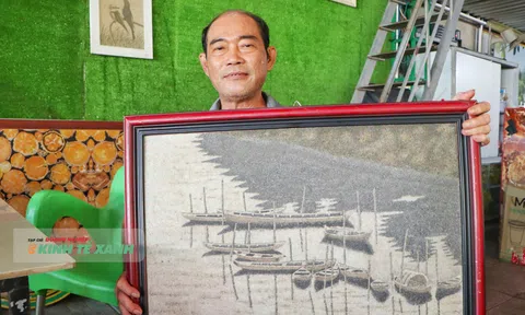 Thầy giáo âm nhạc với hồn tranh Bảy Núi