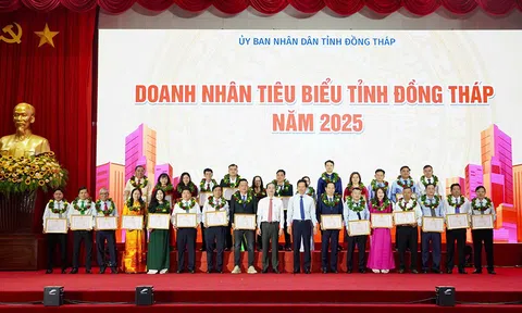 Tôn vinh hơn 100 doanh nghiệp, doanh nhân tiêu biểu ở Đồng Tháp