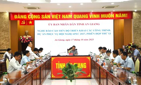 An Giang: Tạo luồng xanh triển khai các dự án phục vụ Hội nghị APEC 2027