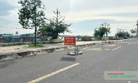 Khẩn trương khắc phục sạt lở bờ kè sông Tiền ở Đồng Tháp