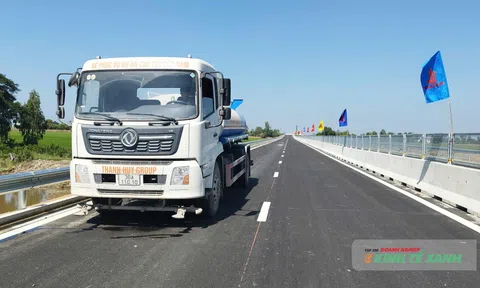 An Giang: Thông xe kỹ thuật cao tốc Châu Đốc - Cần Thơ - Sóc Trăng chào mừng Đại hội đại biểu toàn quốc lần thứ XIV của Đảng