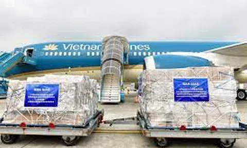 Vietnam Airlines vận chuyển an toàn vật tư y tế phòng chống dịch COVID-19 từ châu Âu