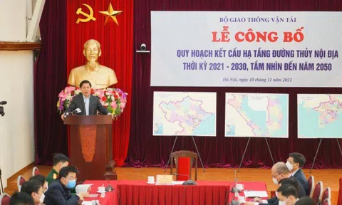 Công bố quy hoạch kết cấu hạ tầng đường thủy đến năm 2030