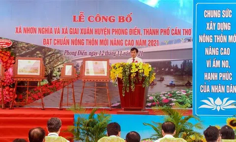 Cần Thơ ra mắt 2 xã nông thôn mới nâng cao