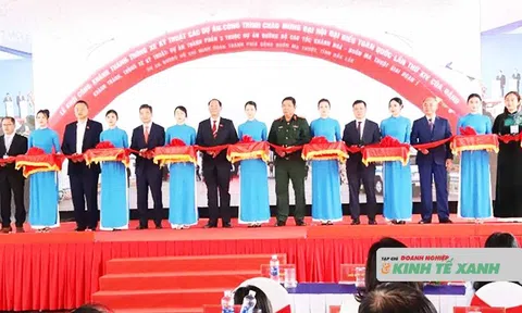 Thông xe kỹ thuật Dự án thành phần 3 đường bộ cao tốc Khánh Hòa-Buôn Ma Thuột giai đoạn 1.