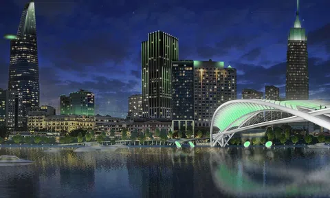 TP.HCM: Phê duyệt thiết kế cầu đi bộ qua sông Sài Gòn