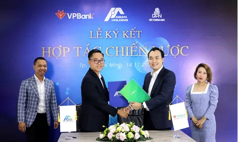 Asian Holding chính thức ký hợp tác chiến lược với ngân hàng VPBank và công ty Đất Phương Nam