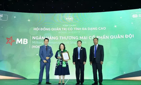 MB nhận giải thưởng uy tín nhờ trợ lực Doanh nghiệp tiếp cận Tín dụng xanh
