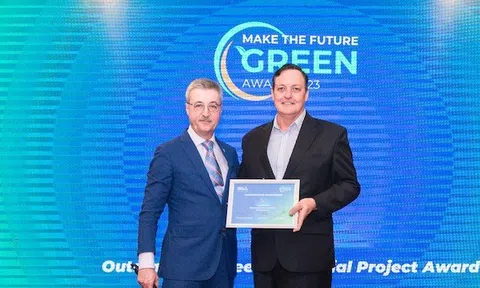 Tiên phong chuyển đổi xe điện tại Việt Nam, VinFast nhận giải thưởng ‘Dự án công nghiệp xanh xuất sắc’
