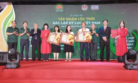 Tập đoàn Lộc Trời xác lập thêm 3 kỷ lục Việt Nam