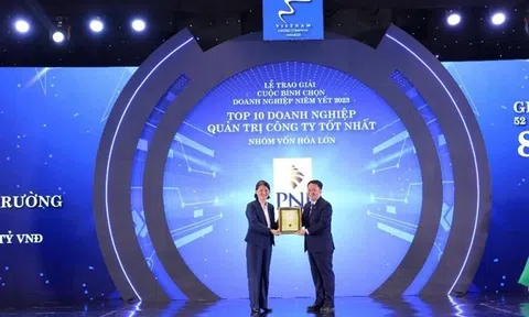 PNJ xuất sắc vào Top 10 Doanh nghiệp niêm yết quản trị công ty tốt nhất, khẳng định nội lực vững vàng