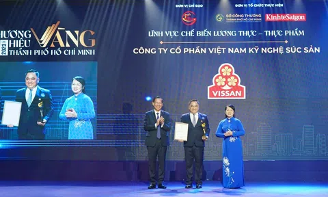 Công ty Cổ phần Việt Nam Kỹ Nghệ Súc Sản (VISSAN) lần thứ 2 được trao giải “Thương hiệu Vàng TP.HCM năm 2023”