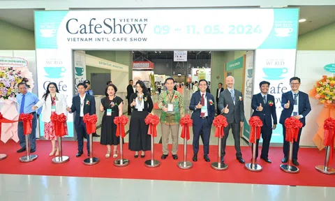 Hơn 400 thương hiệu nước uống nổi tiếng quy tụ tại Triển lãm Quốc tế Café Show Viet Nam 2024