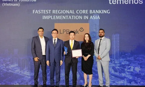 LPBank vinh dự nhận giải thưởng “Triển khai Core Banking nhanh nhất châu Á”
