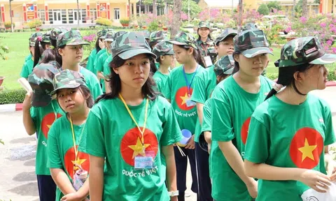 109 học sinh xuất kích “Học kỳ hè quân đội” tại Sư đoàn 9