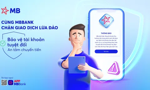 MB thêm tính năng nhận diện tài khoản lừa đảo khi chuyển tiền