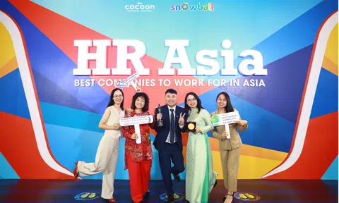 MB nhận giải thưởng “Doanh nghiệp có môi trường làm việc bền vững”