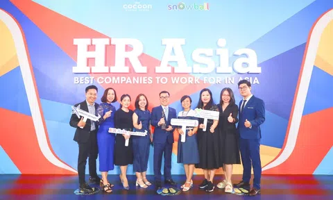 Manulife Việt Nam lần thứ 6 liên tiếp được vinh danh “Nơi làm việc tốt nhất châu Á”