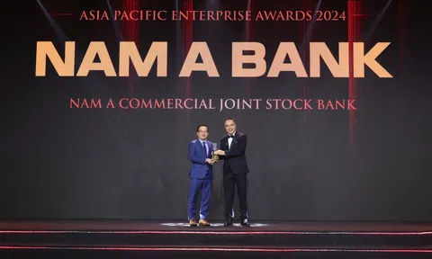 Nam A Bank nhận giải thưởng ‘Doanh nghiệp xuất sắc Châu Á 2024’