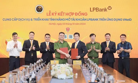 LPBank triển khai dịch vụ mở tài khoản thanh toán trực tuyến trên VNeID của Bộ Công an