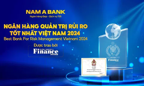 Nam A Bank - ngân hàng quản trị rủi ro tốt nhất Việt Nam 2024