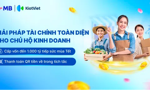 MB cùng KiotViet đem lại giải pháp tài chính toàn diện tiếp sức cho hộ kinh doanh mùa Tết 2025