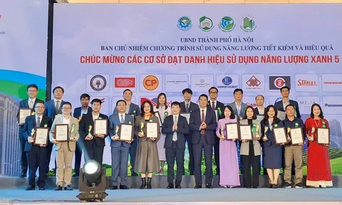 MB đón nhận danh hiệu công trình sử dụng năng lượng xanh năm 2024