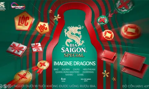 Khi “Rồng Việt Nam” hội tụ “Rồng quốc tế”, dấu ấn đặc biệt từ bia Saigon Special