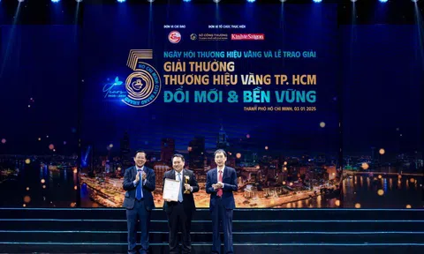 PNJ tự hào đón nhận thương hiệu vàng từ UBND TP.HCM