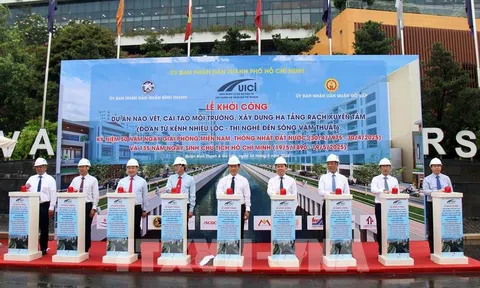Thành phố Hồ Chí Minh: Khởi công dự án hơn 17.000 tỷ đồng, thay đổi diện mạo đô thị, cải thiện môi trường