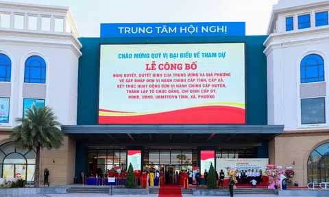 Aqua City được lựa chọn là địa điểm tổ chức Lễ công bố Nghị quyết về sáp nhập tỉnh Đồng Nai và Bình Phước