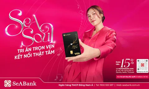 SeABank kết hợp cùng ca sĩ Mỹ Tâm ra mắt thẻ Visa SeASoul 2in1 - Trải nghiệm tài chính đầy cảm xúc