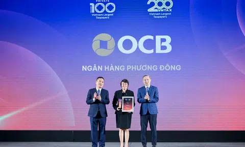 OCB liên tiếp nằm trong top doanh nghiệp nộp ngân sách lớn nhất Việt Nam