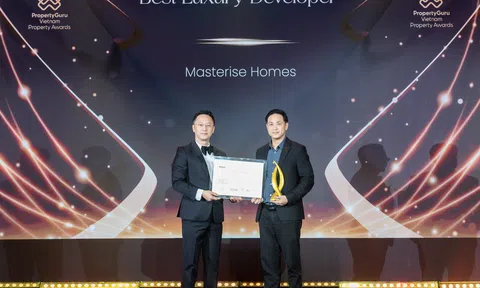 Tiên phong kiến tạo không gian sống hàng hiệu, Masterise Homes xứng danh “Best Luxury Developer” tại Propertyguru Vietnam Property Awards 2025