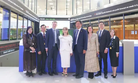 Lãnh đạo HDBank thăm Sàn giao dịch chứng khoán London dịp Tổng Bí thư thăm chính thức Vương quốc Anh