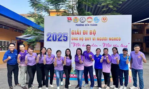 Phường Bến Thành tổ chức Giải đi bộ ủng hộ quỹ vì người nghèo