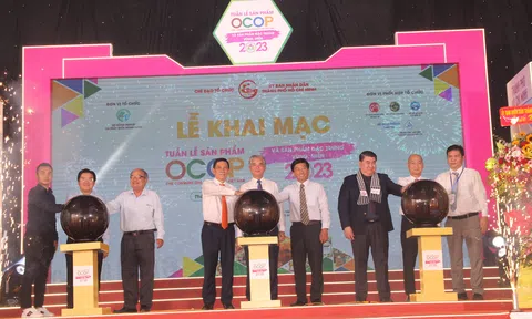 Khai mạc tuần lễ OCOP và sản phẩm vùng miền năm 2023 tại TP.HCM