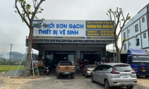 Kỳ Anh (Hà Tĩnh): Công ty CP Đầu tư Xây dựng Trường Tấn khai trương Siêu thị vật liệu xây dựng