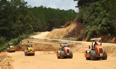 Gấp rút về đích công trình Quốc lộ 24