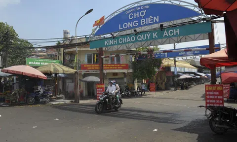 Chợ Long Biên (Hà Nội) hoạt động trở lại từ 0 giờ ngày 21/10