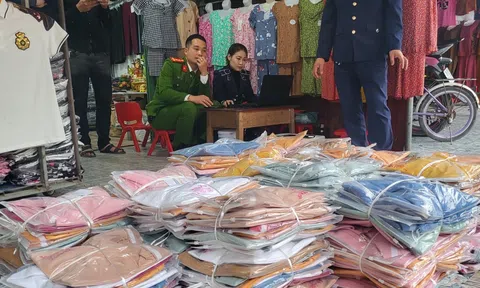 Liên tiếp phát hiện nhiều cơ sở sản xuất hàng hóa giả mạo nhãn hiệu thời trang Yody