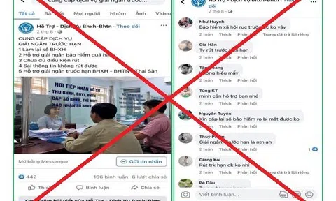 Cảnh báo: Mạo danh cơ quan bảo hiểm xã hội lừa đảo chiếm đoạt tài sản