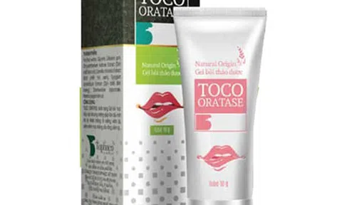 Thu hồi lô sản phẩm Gel bôi thảo dược TOCO ORATASE 10g của công ty TNHH TOPHACO Việt Nam 