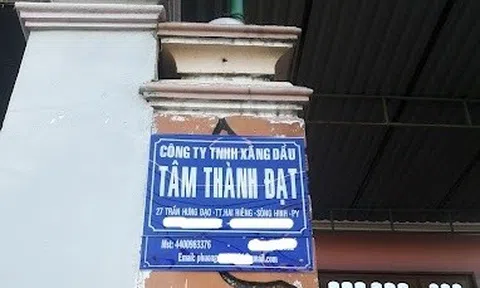 Công ty TNHH Xăng dầu Tâm Thành Đạt bị cưỡng chế gần 184 triệu đồng vì nợ thuế