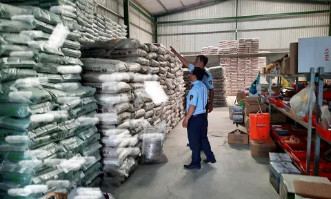 Bán 10 tấn phân bón không đảm bảo chất lượng một hộ kinh doanh tại Tiền Giang bị xử phạt hơn 100 triệu đồng